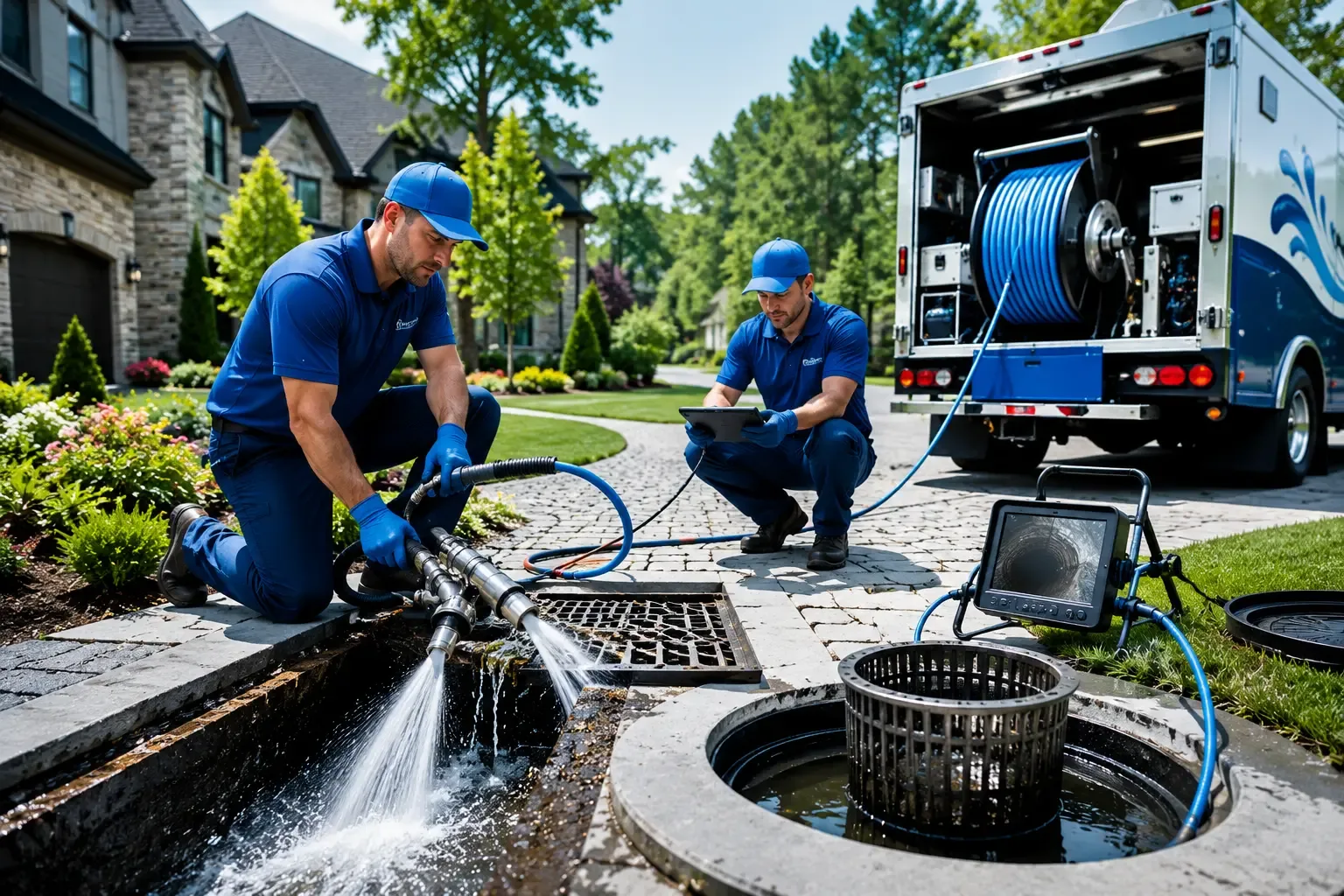 Local outdoor drain cleaning professionals in Council Bluffs, IA
